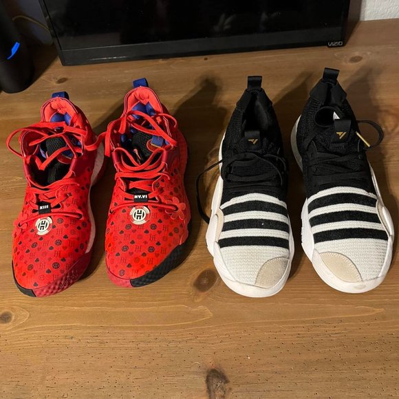 Adidas Trae Young 2/ Harden 6 Size 11.5/11 - Picture 1 of 5